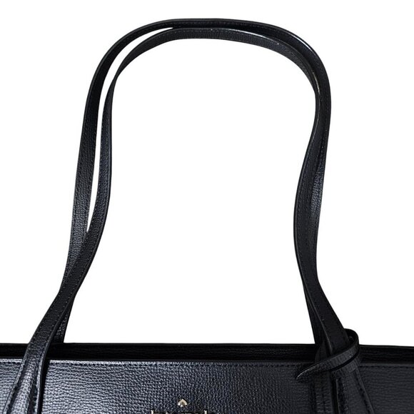 Kate Spade Cara Large Zip Tote Black Shoulder Bag
